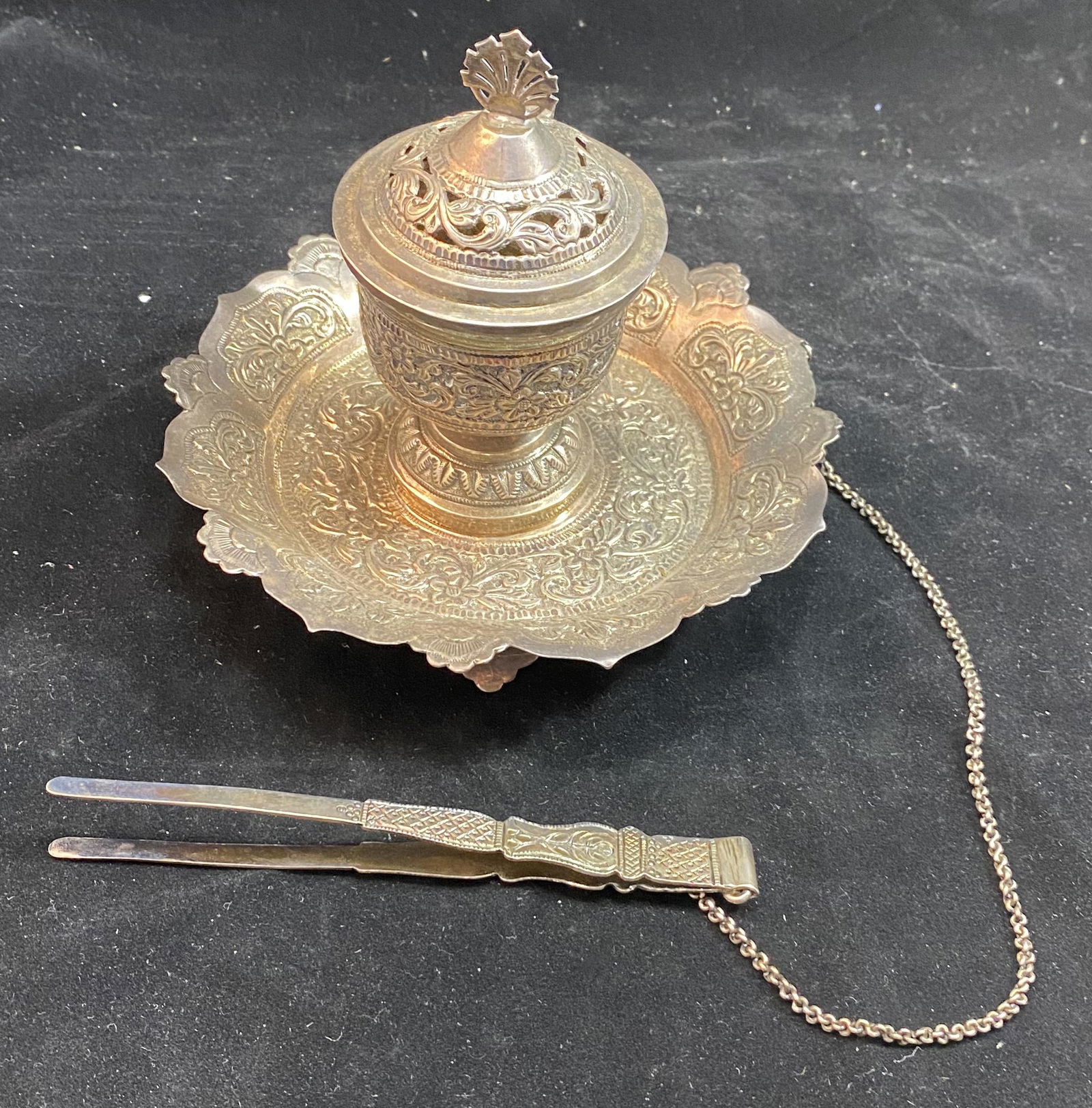 Ottoman Silver Incense Burner (1 of 7)