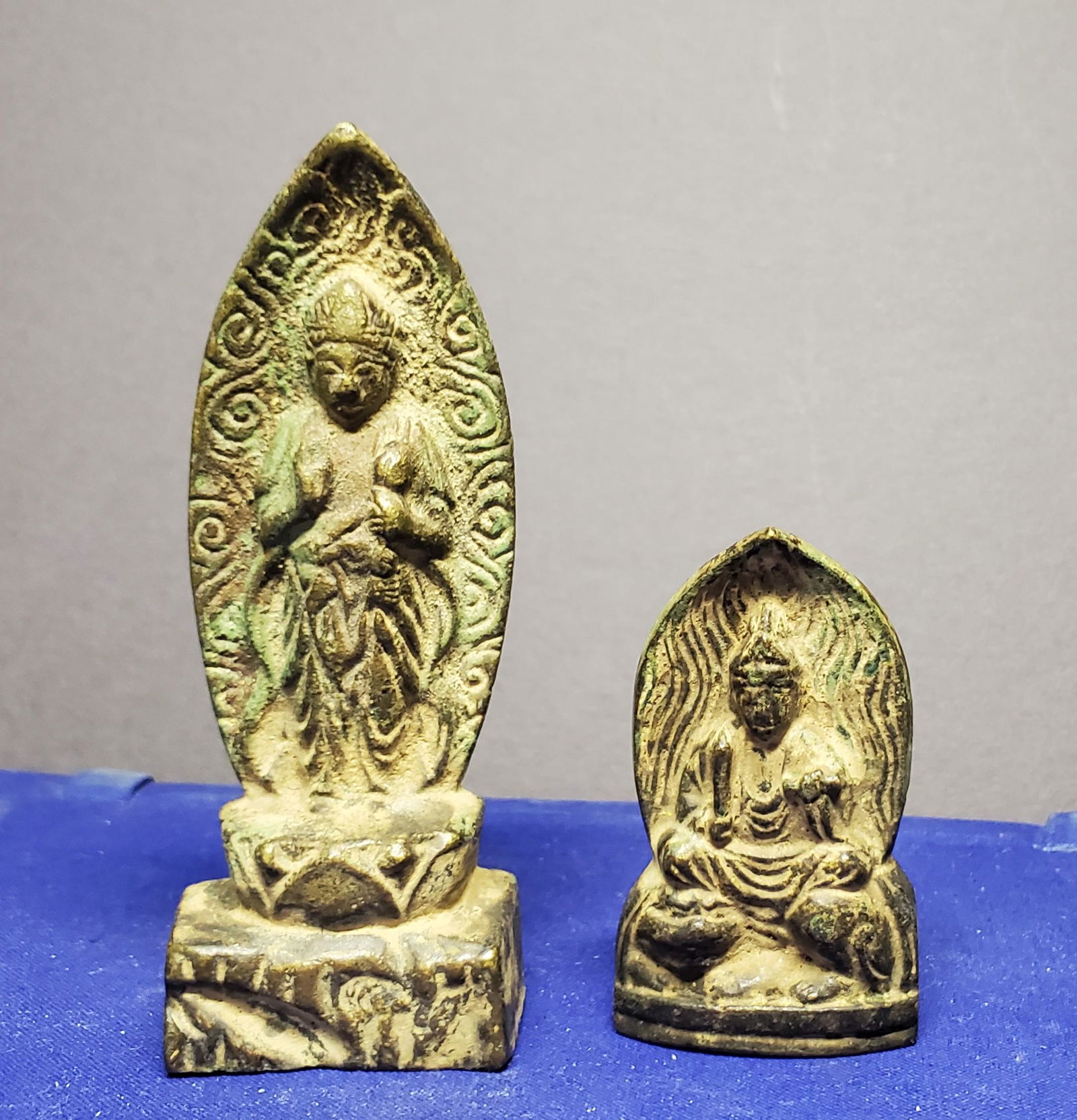 2 Early Bronze Buddhas (1 of 4)