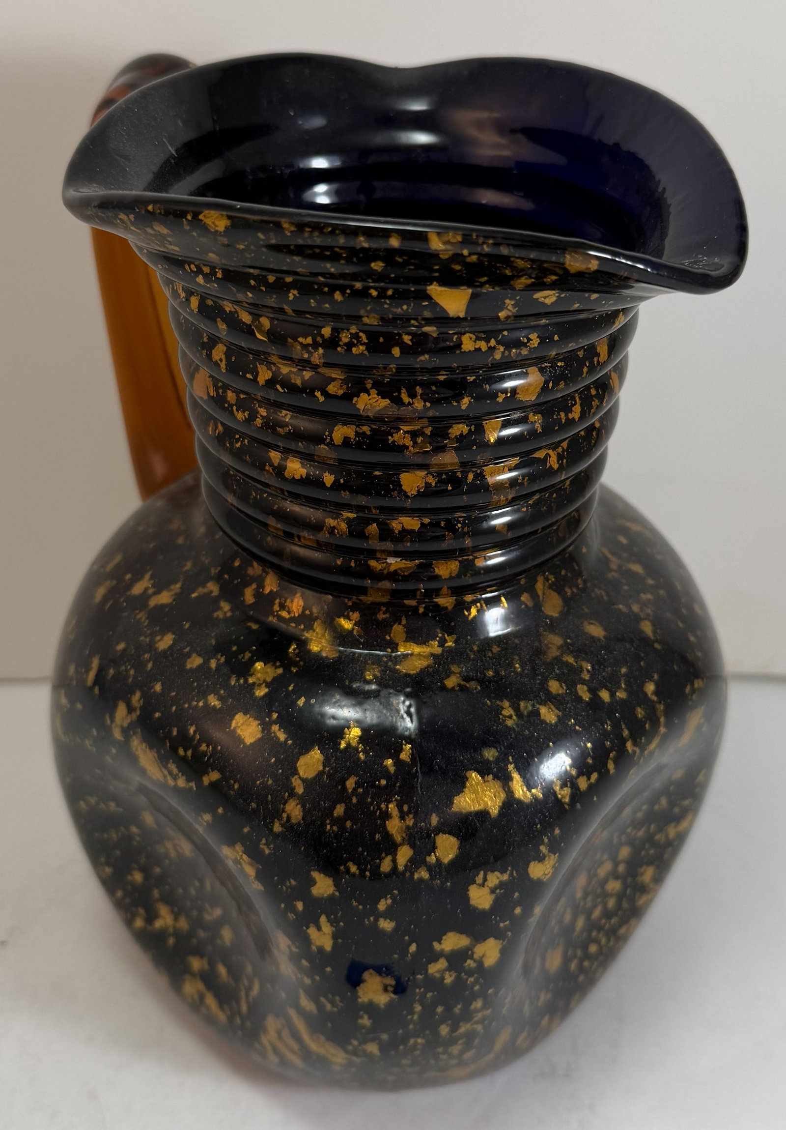Hobbs Spangled Ware Pitcher - 3