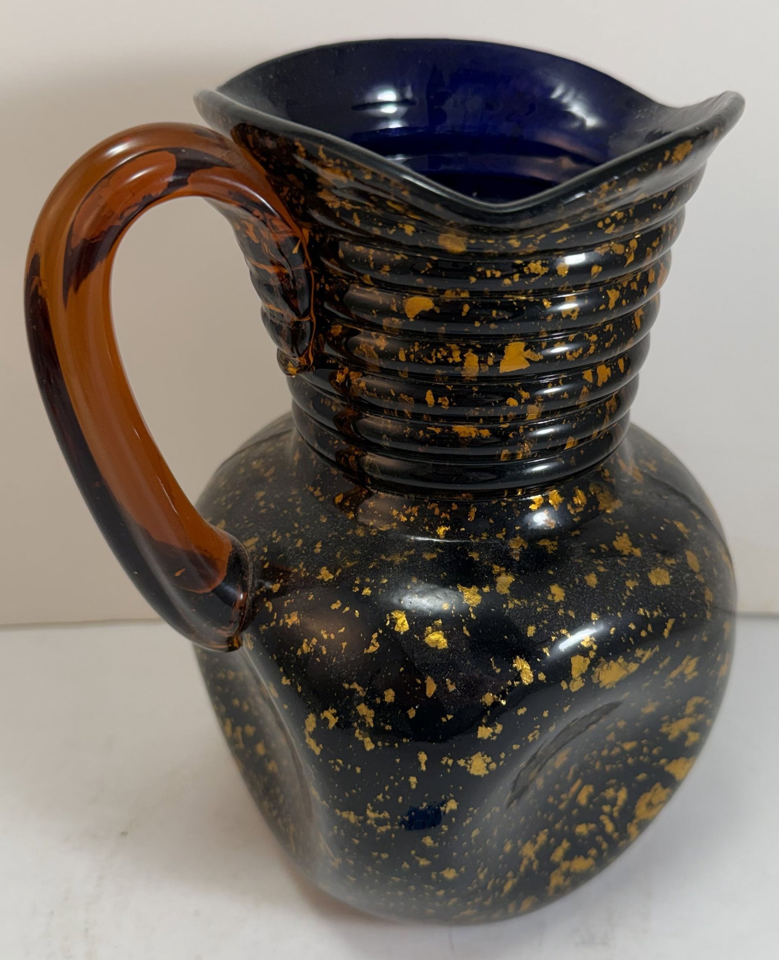 Hobbs Spangled Ware Pitcher - 4
