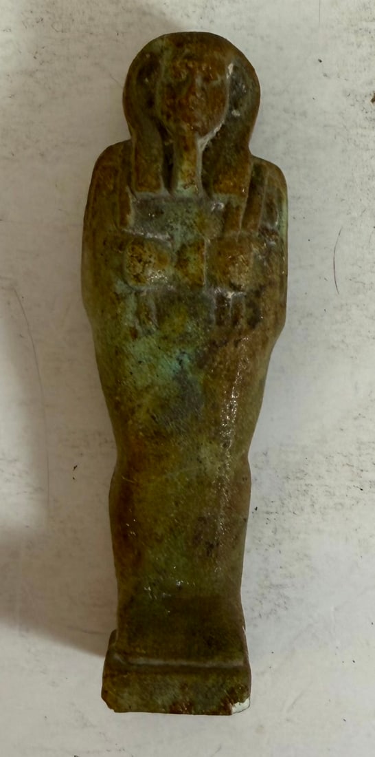 Important Ancient Egyptian Faience Ushabti (1 of 5)