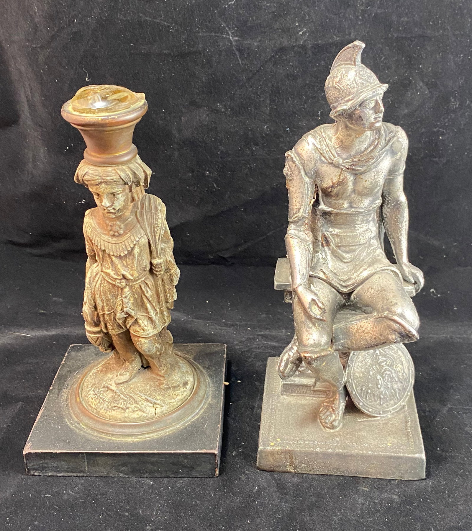 Two Early Statuettes, 19th Century (1 of 8)