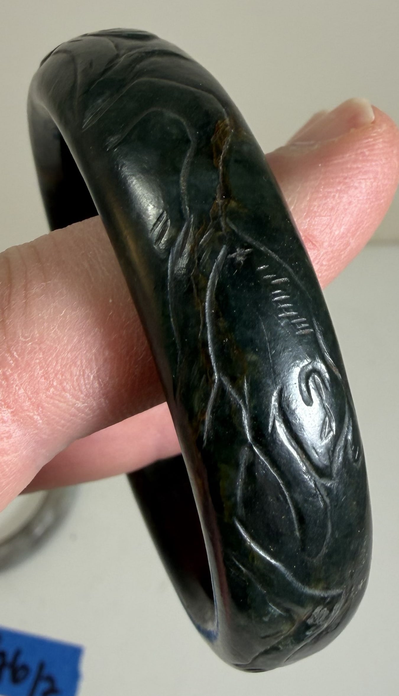 Two Chinese Jade Bracelets - 2