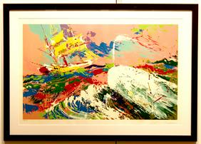 LEROY NEIMAN Moby Dick assaulting the Pequod, Serigraph (1 of 4)