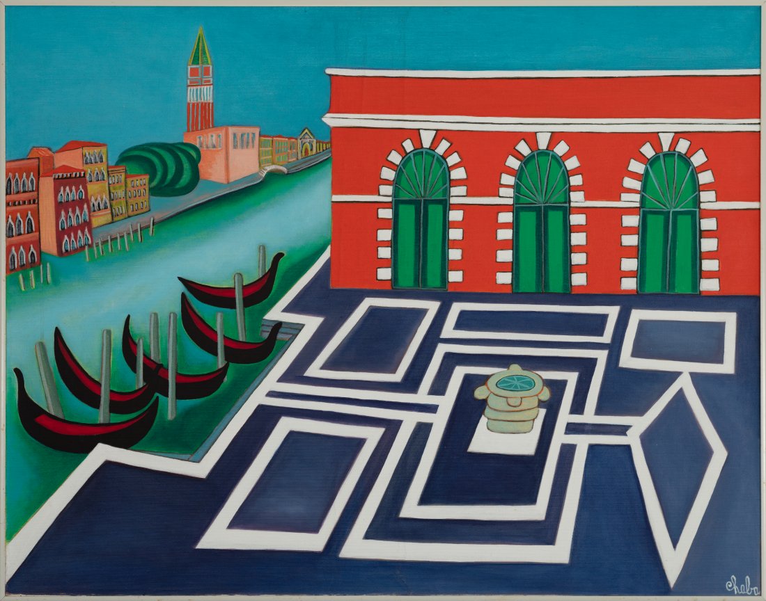 KARE CHABA, Venice acrylic on canvas (1 of 1)