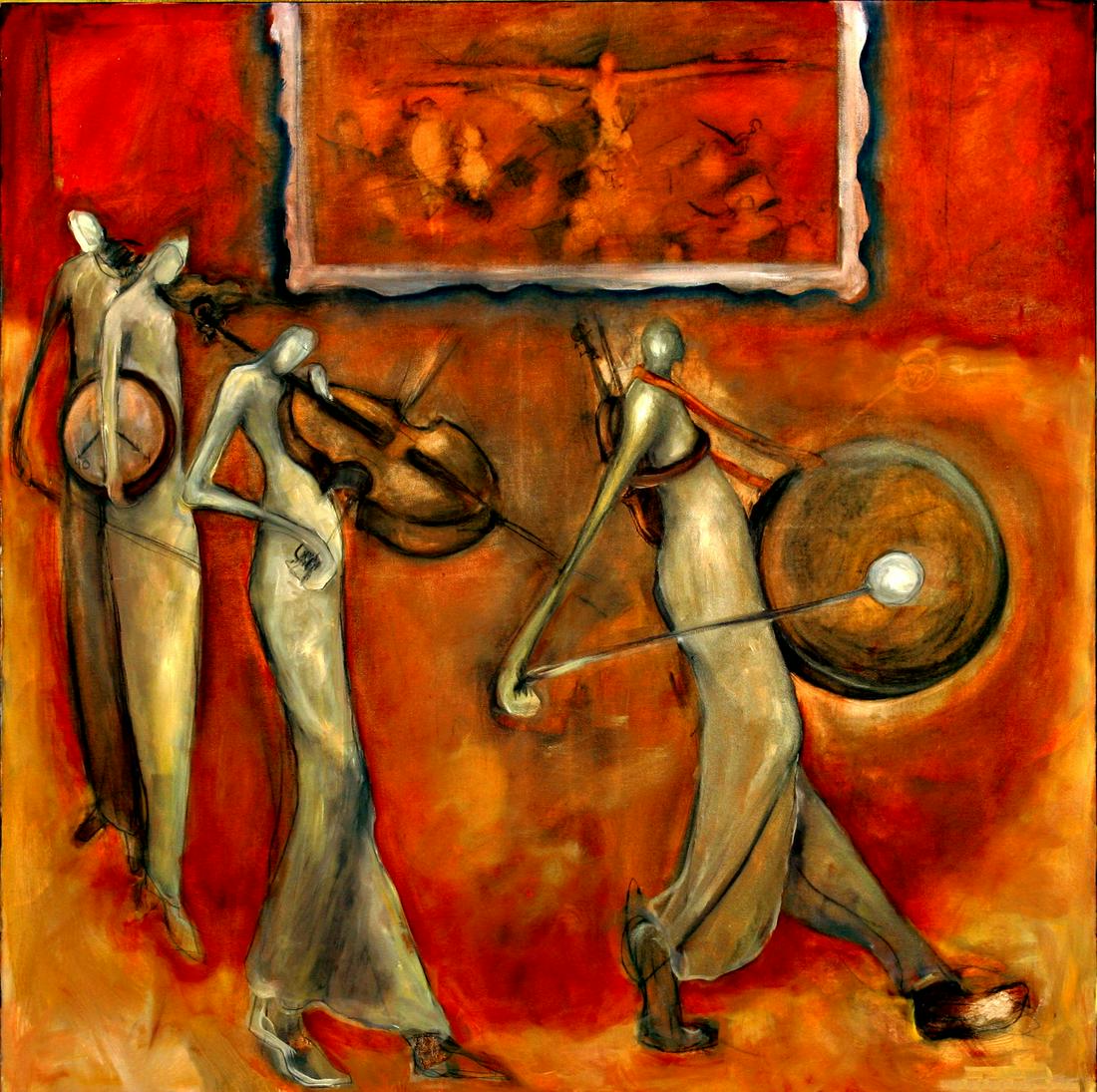 NATASHA TUROVSKY, Four Forty, print on canvas, 33x33 (1 of 1)