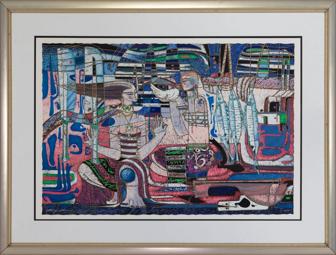 Adrian Wong Shue: Adrian Wong Shue is a Chinese-Jamaican artist living in Los Angeles who produces figurative paintings, gouaches, drypoints, etchings, and sculptures. He has exhibited in galleries and sold to private