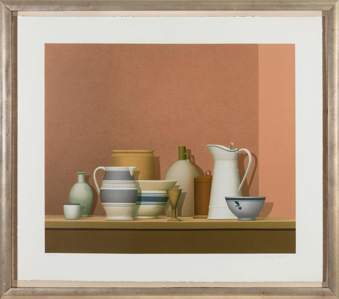 WILLIAM BAILEY, Still Life, OSTIA lithograph (1 of 3)