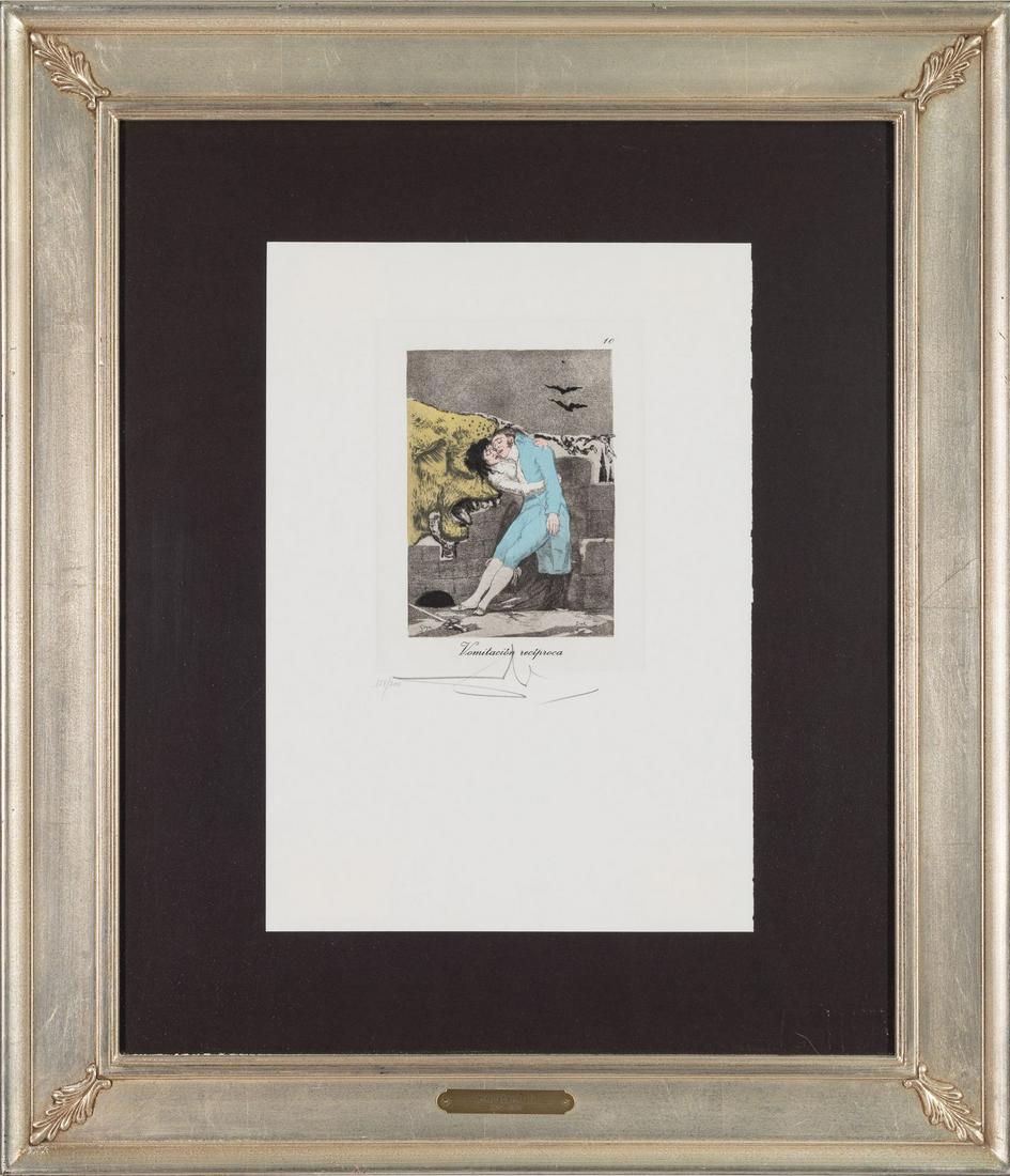 SALVADOR DALI, Les Caprices de Goya S/N (1 of 1)
