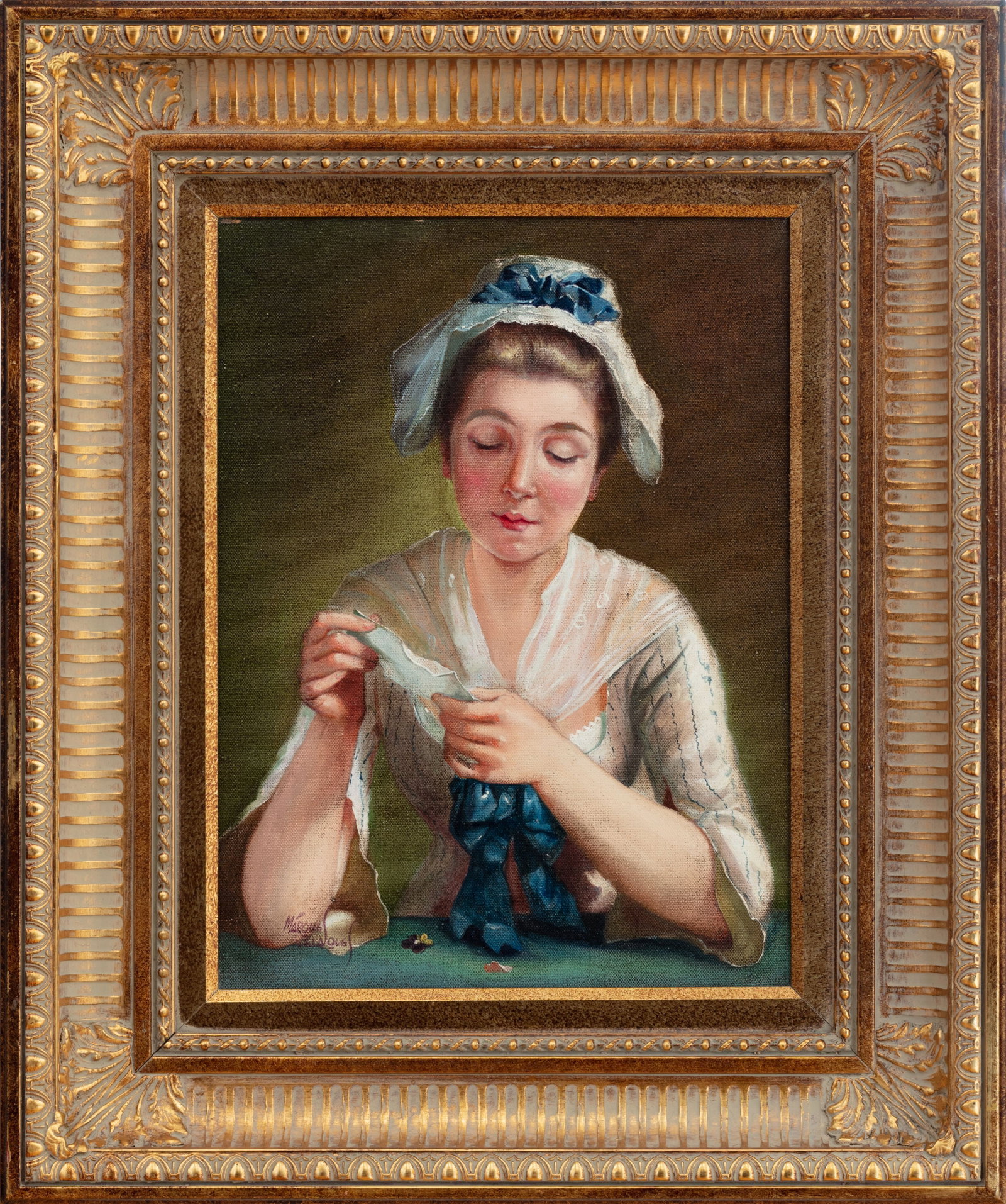 Marous Woug, Lady with handkerchief: Nice little piece