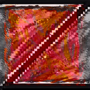 ANTONIO SAURA, Mr. X, oil on canvas: add