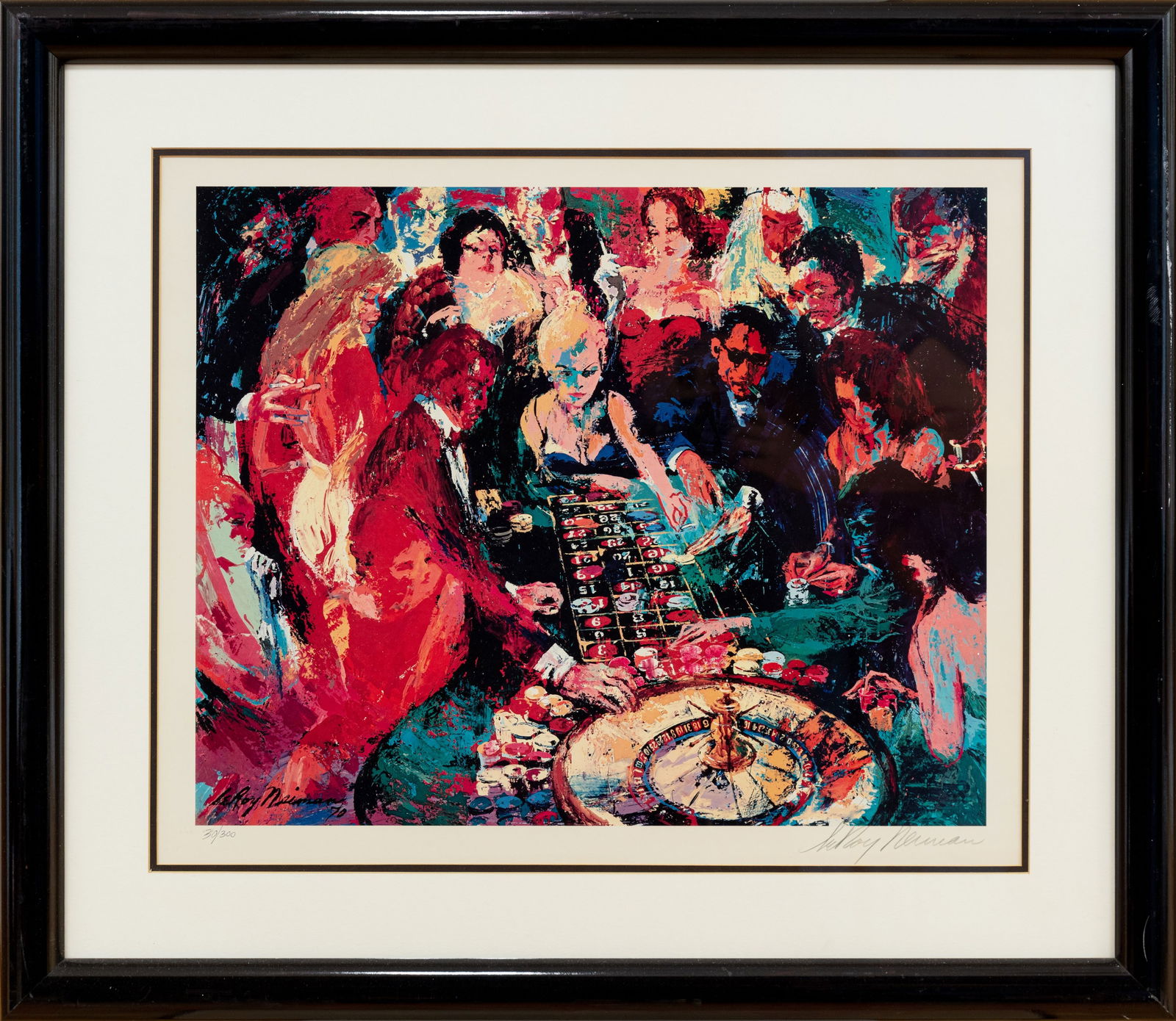 LEROY NEIMAN, Roulette, serigraph (1 of 2)