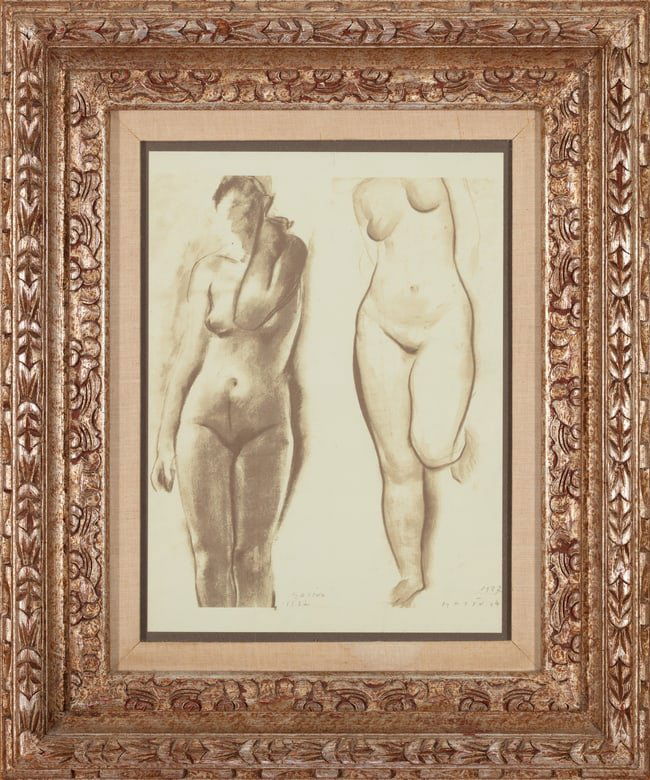 MARINO MARINI, Two Nudes, lithograph on paper (1 of 1)