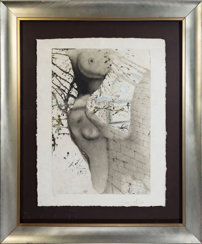 SALVADOR DALI: Return O Virgin of Israel, Lithograph (1 of 3)