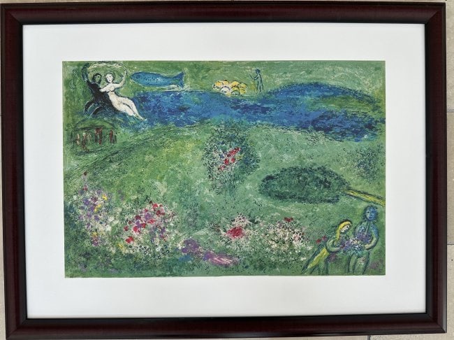 MARC CHAGALL, lIthograph signed in pencil (1 of 3)