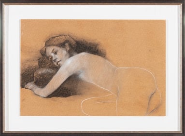 LI VOLK, Nude pastel on paper