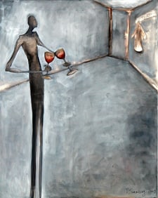 NATASHA TUROVSKY, Toast, print on canvas