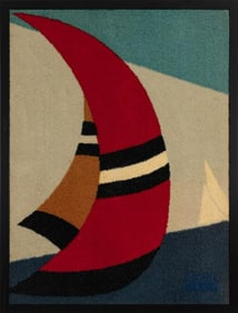 FRANCO COSTA, Red Spinaker in Florida, Knitted Print