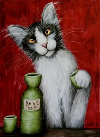 Charlotte Jordan, HOT SAKE, limited edition print