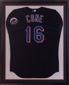 DAVID CONE METS BASEBALL JERSEY