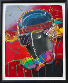 PETER MAX,  ZERO MAN, 1994