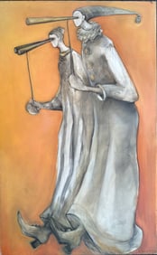 NATASHA TUROVSKY, Spectators Right oil on canvas