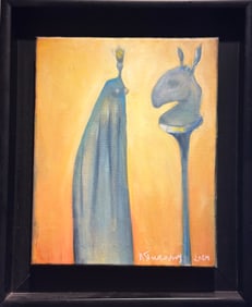 NATASHA TUROVSKY, The Monument, oil on canvas