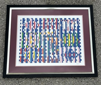 Yaacov Agam (b. 1928) Untitled Serigraph in colors