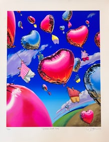 SIgned Poster R. Barber "Getting Carried Away"