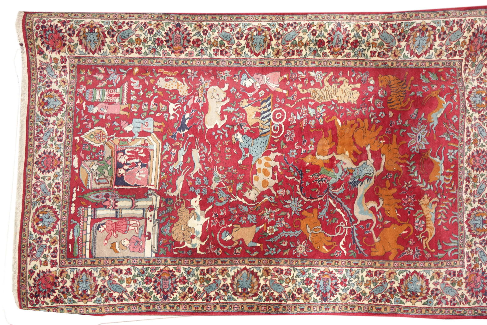 Persian Rug Tabriz 300 Knots per inch, Size 6.5 x 4.3 (1 of 5)