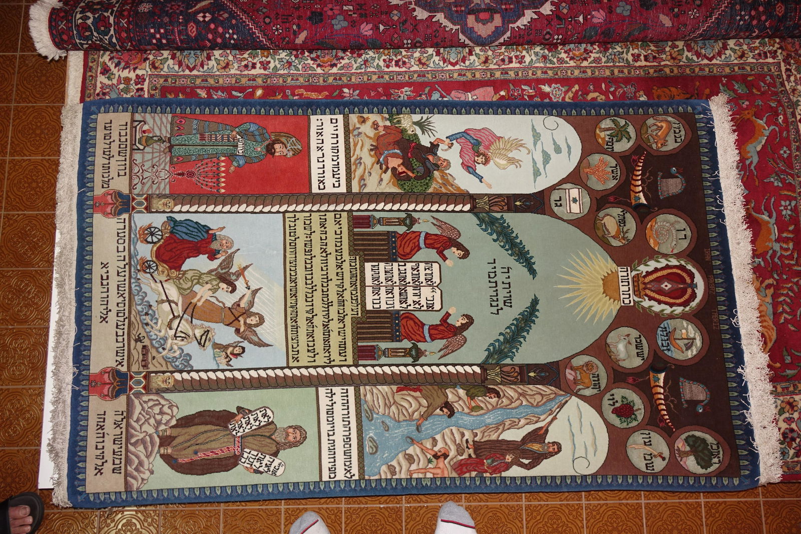 Persian Rug Tabriz 700 Knots per inch, Size 3.5 x 5.3. (1 of 5)
