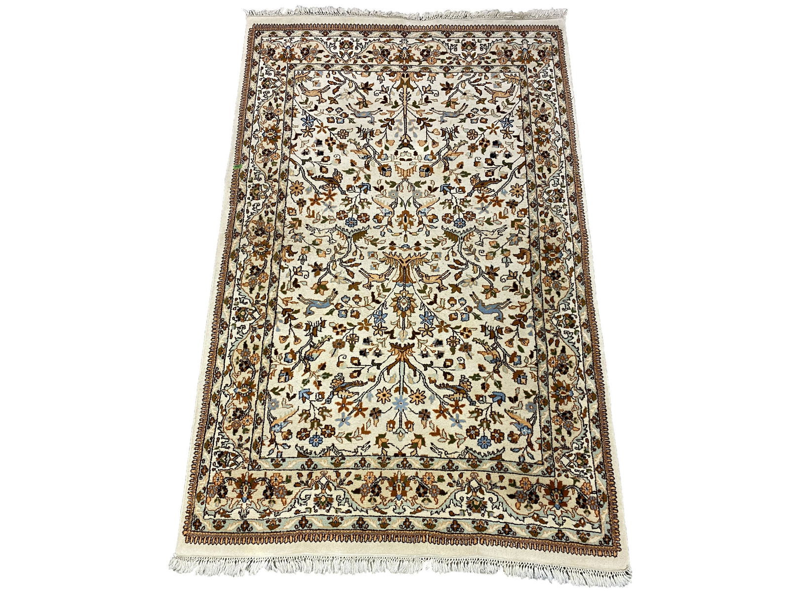 Indo Tabriz Rug (9' x 5'-9") (1 of 9)