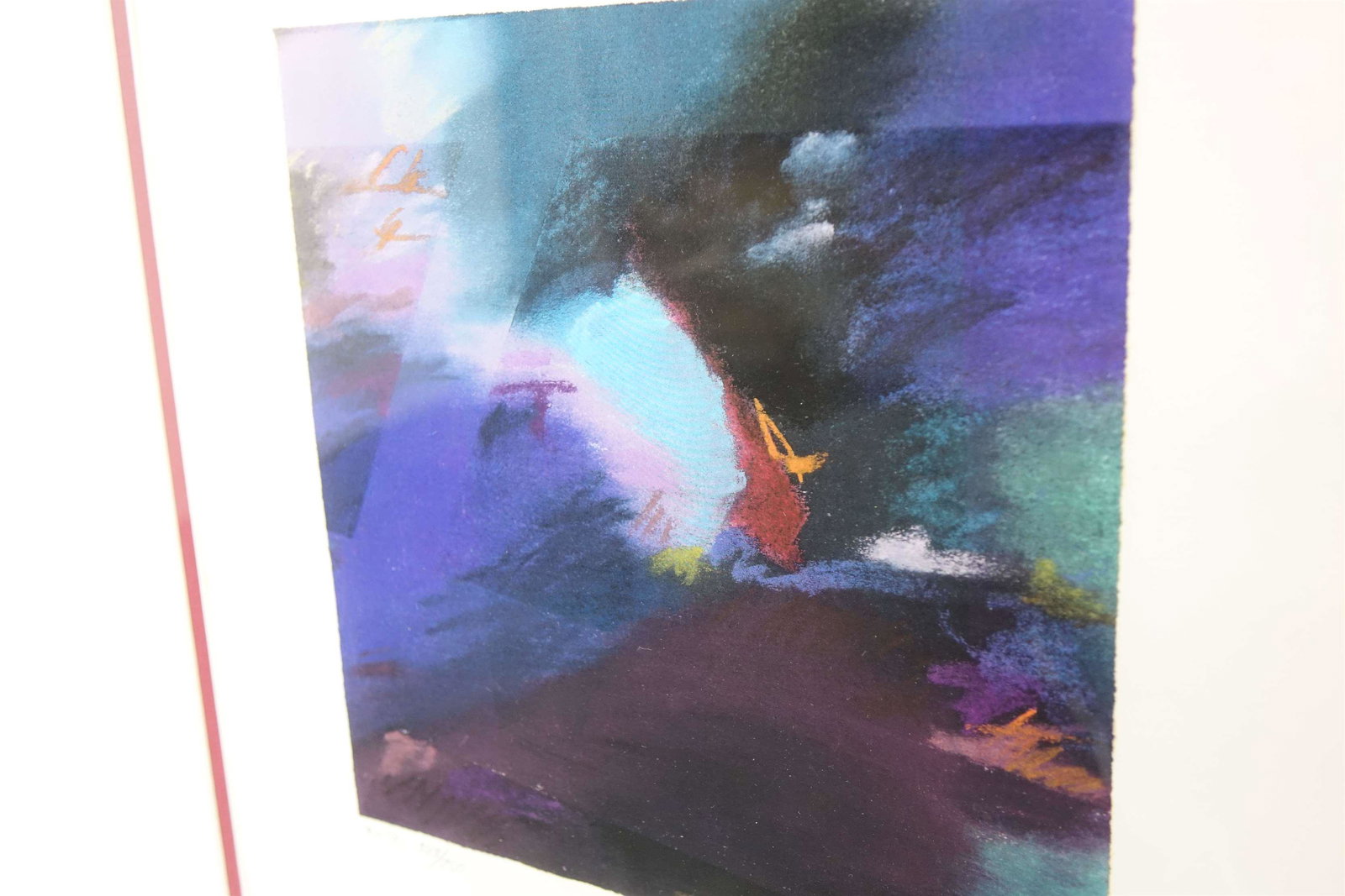 Abstract, Screen Print, Signed - 2