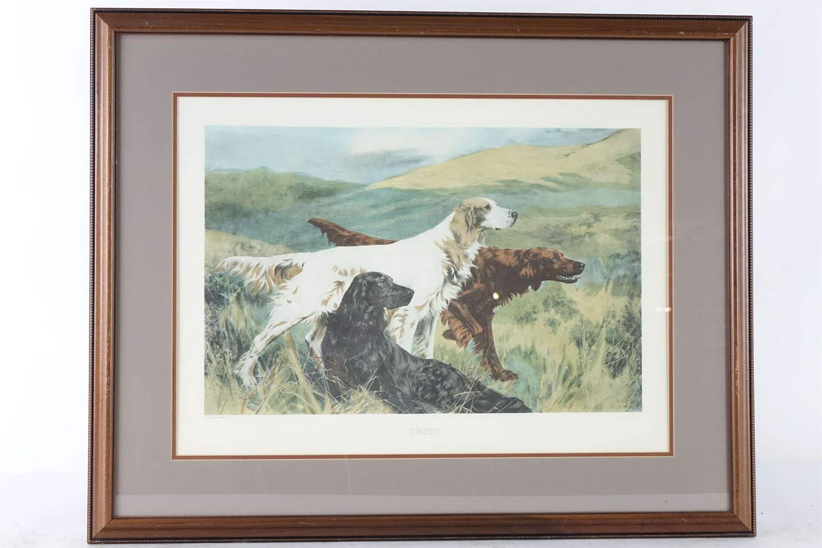 Unity,Large Lithograph, Signed