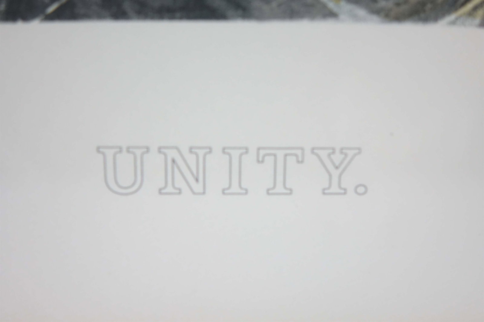 Unity,Large Lithograph, Signed - 7