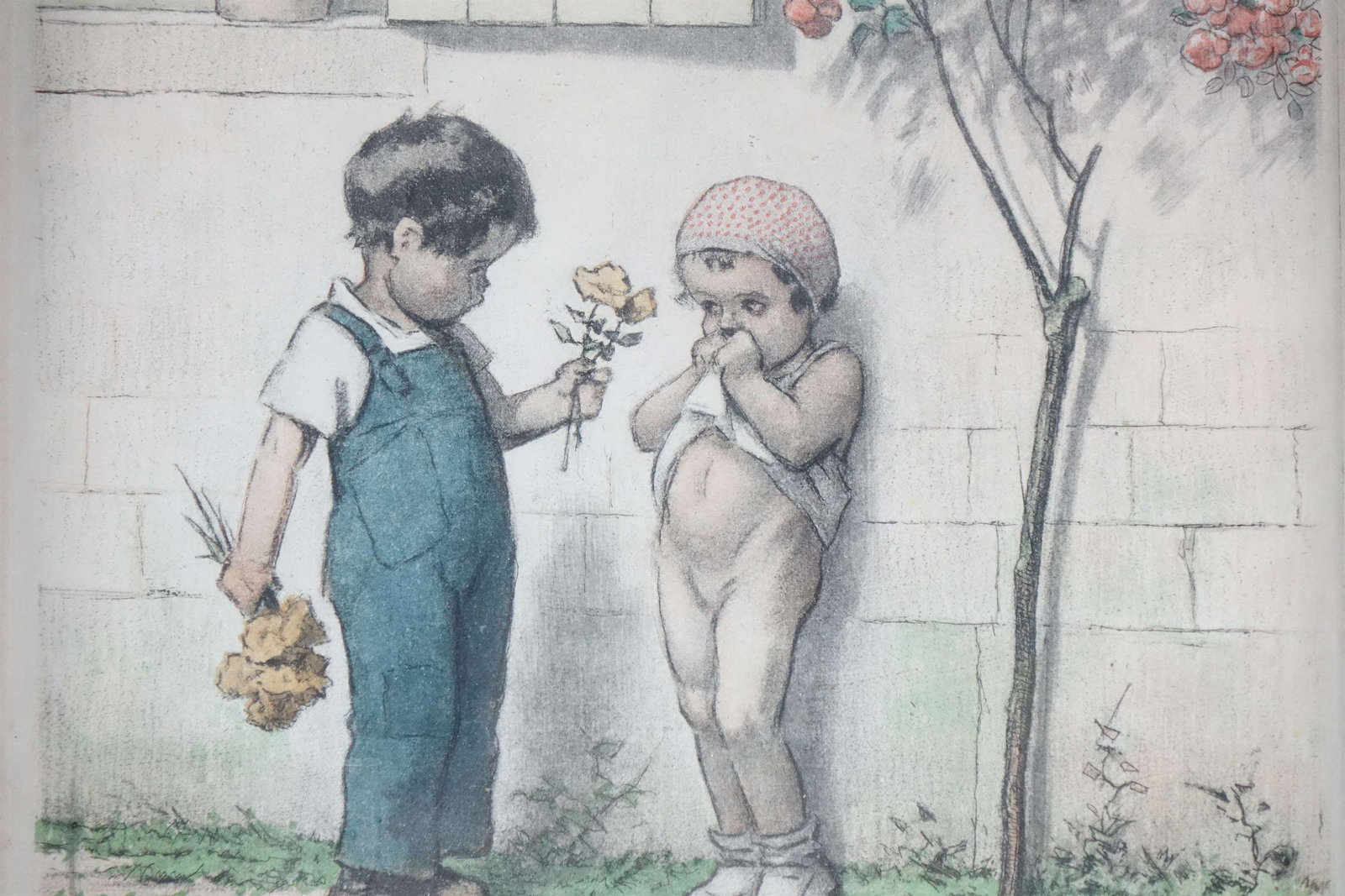 Emotion, Etching Print, Signed - 2