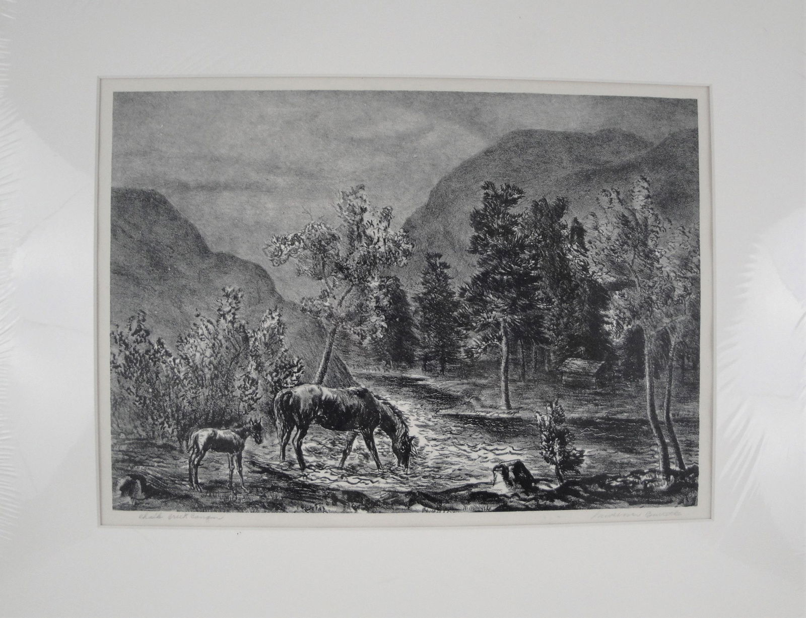 Lawrence Louis Barrett (CO, KS 1897 - 1973) "Chalk (1 of 4)