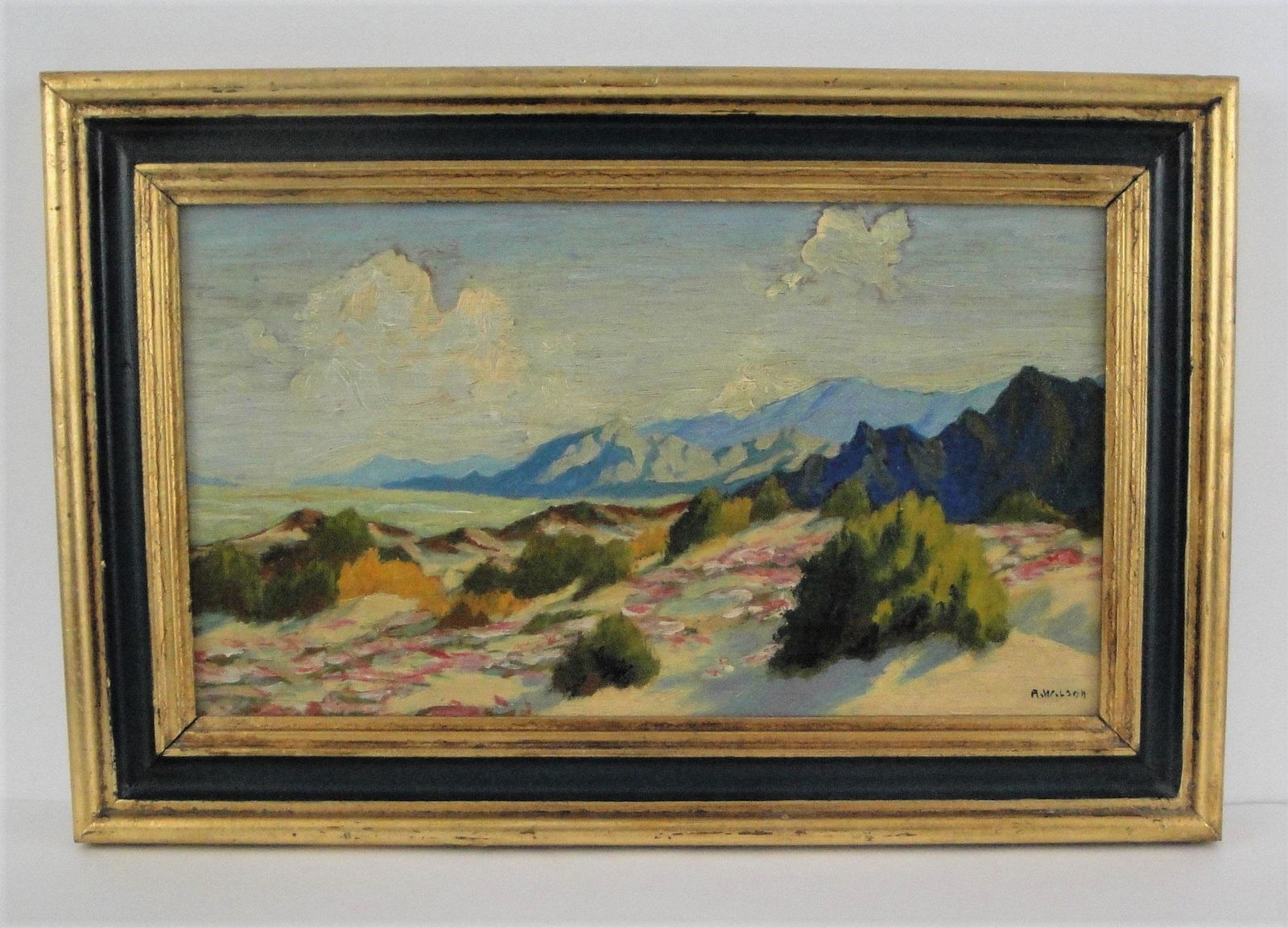 Oil on Board, Attributed to Anna Wilson (CA 1904 - ). (1 of 6)