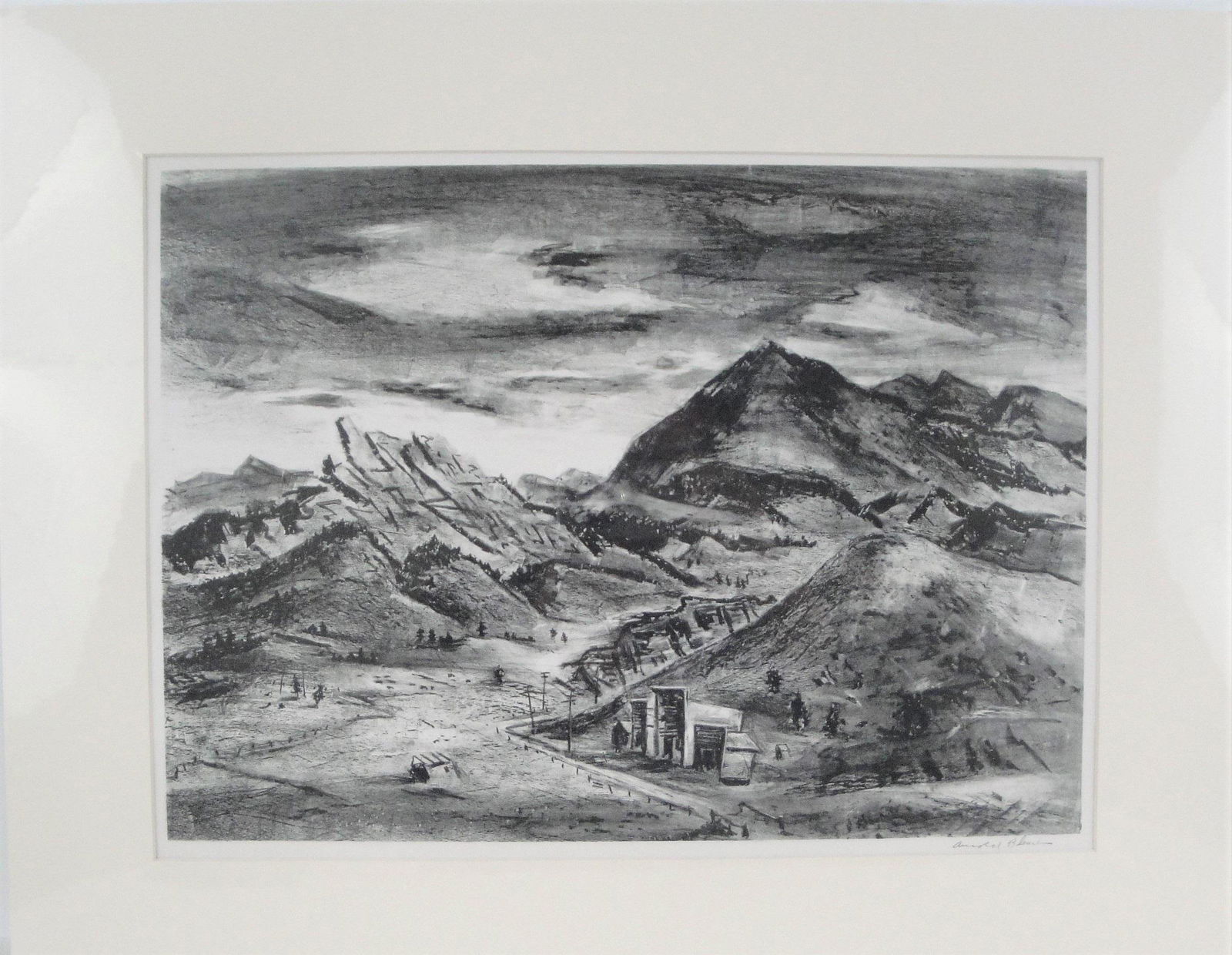 Arnold Blanch (CO, 1896 - 1968) Lithograph "WestCliff" (1 of 3)