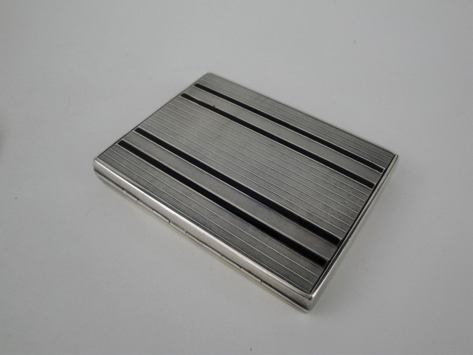 Tiffany & Co. Sterling and Enamel Card /Cigarette Case. (1 of 6)