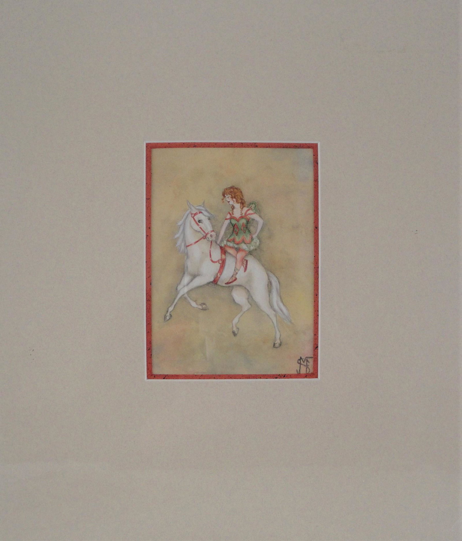 Mabel Fairfax Karl (OR, TX, CA, 1901 – 1990): Mabel Fairfax Karl (OR, TX, CA, 1901 – 1990) – Circus Rider and Horse. Mabel Fairfax Karl was known mostly as a sculptor working in stone, bronze and wood. She was also an etcher and print