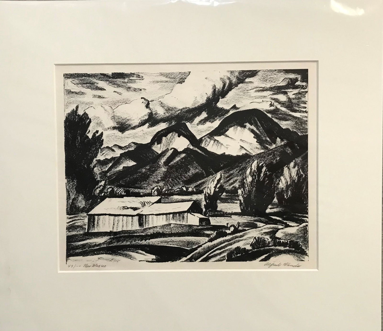 Alfred Wands (CO, NM, OH, 1904-1998) "New Mexico", (1 of 1)