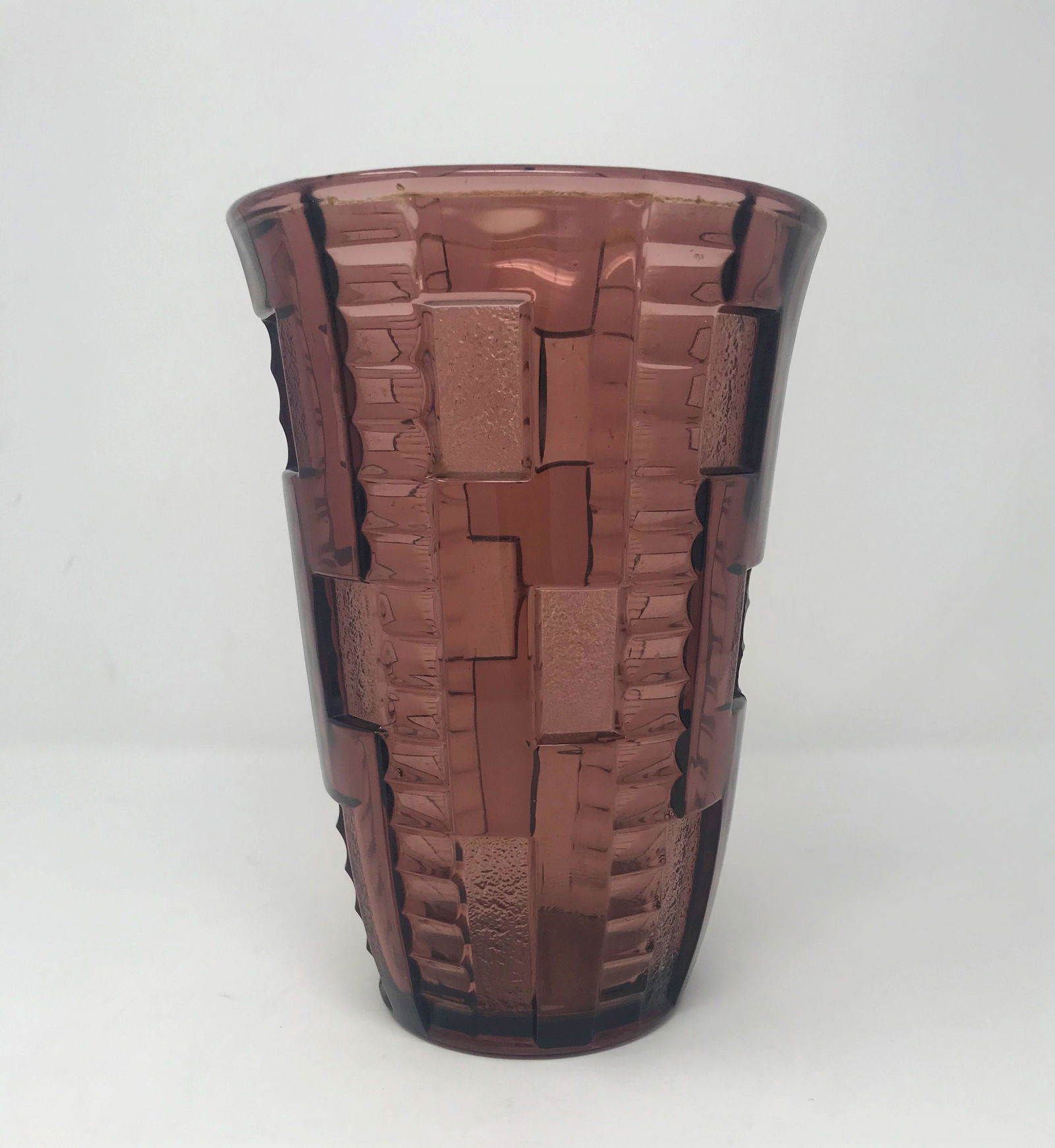 Val St. Lambert Art Deco Vase,  Model "Marceau", circa (1 of 3)