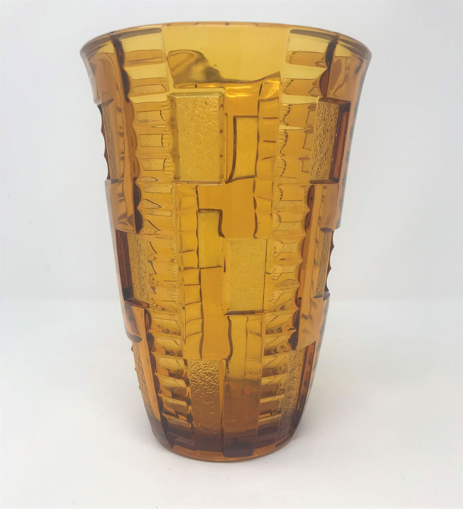 Val St. Lambert Art Deco Vase,  Model "Marceau", circa (1 of 3)