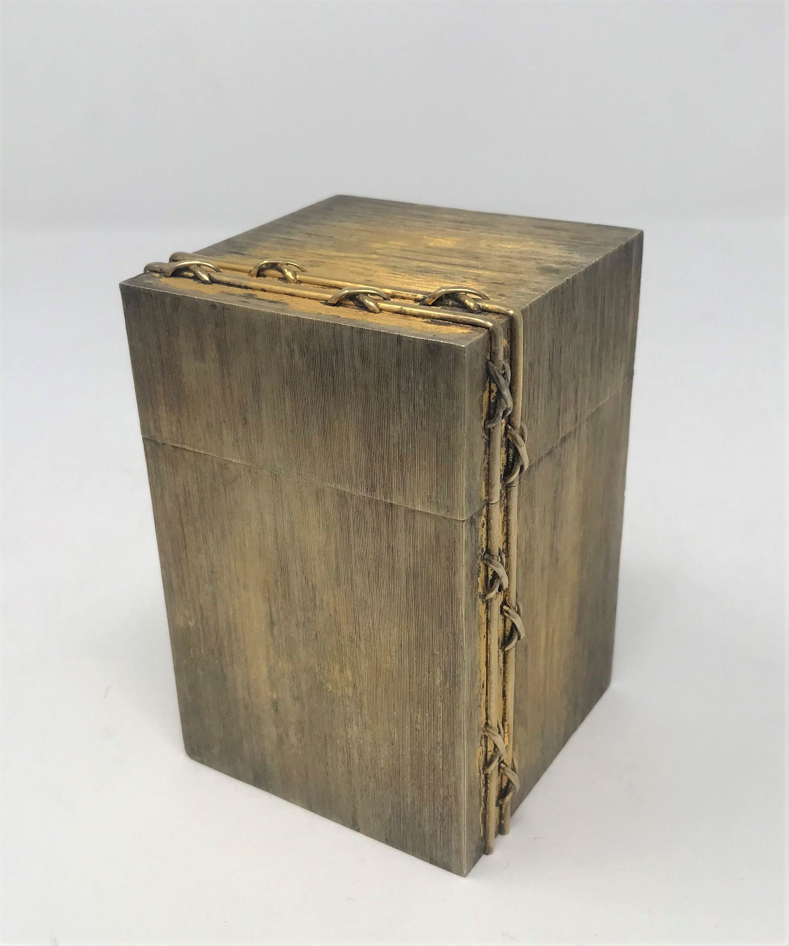 A Modernist Mexican Silver Box by JANNA, circa 1970. (1 of 5)