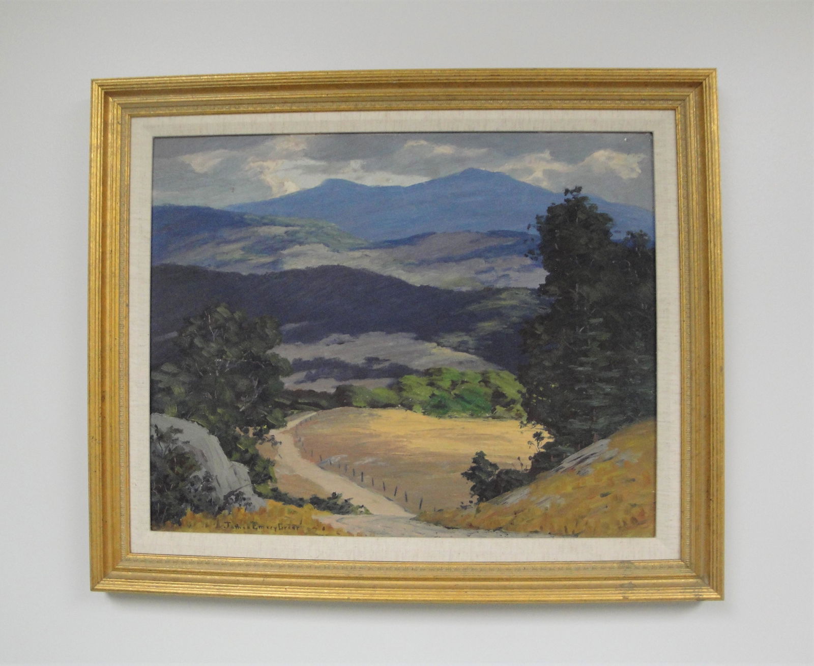 James Emery Greer (RI, CO, 1948 -1990) Oil on Canvas (1 of 6)