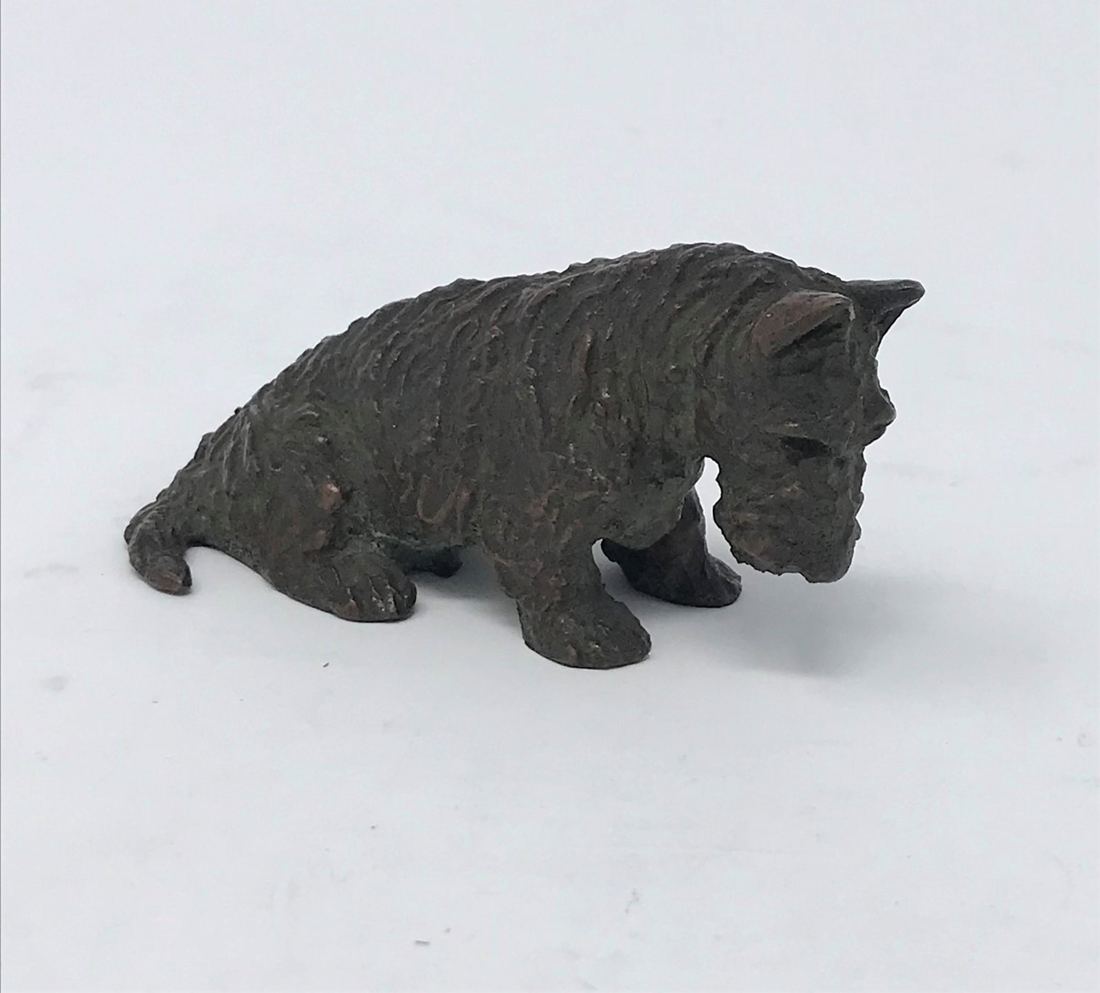 Marguerite Kirmse (1885-1954) "Scotty" Bronze Dog Figurine. (1 of 6)