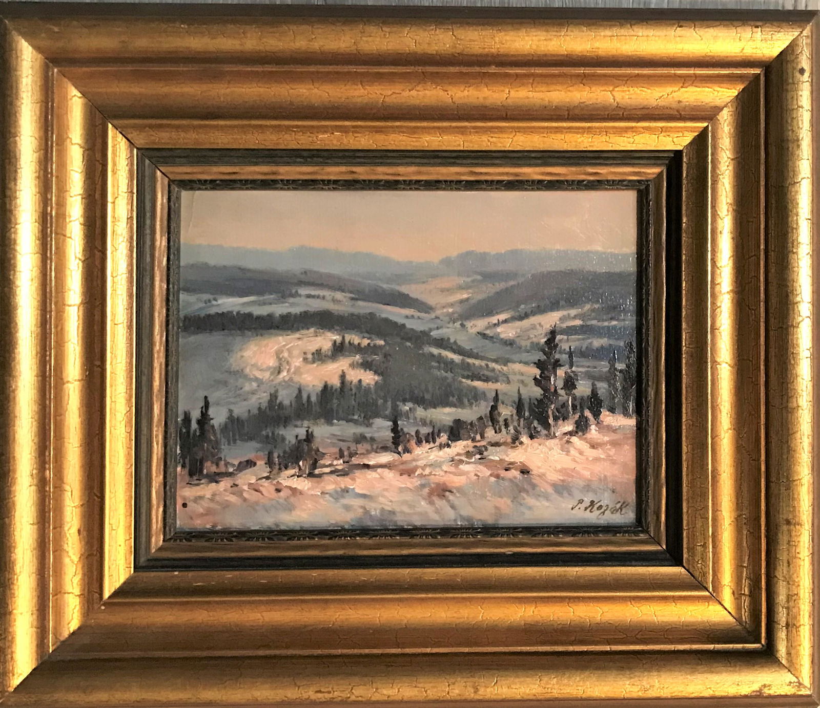 Vaclav Kozak (Czech, 1889-1969} Untitled Landscape. (1 of 5)