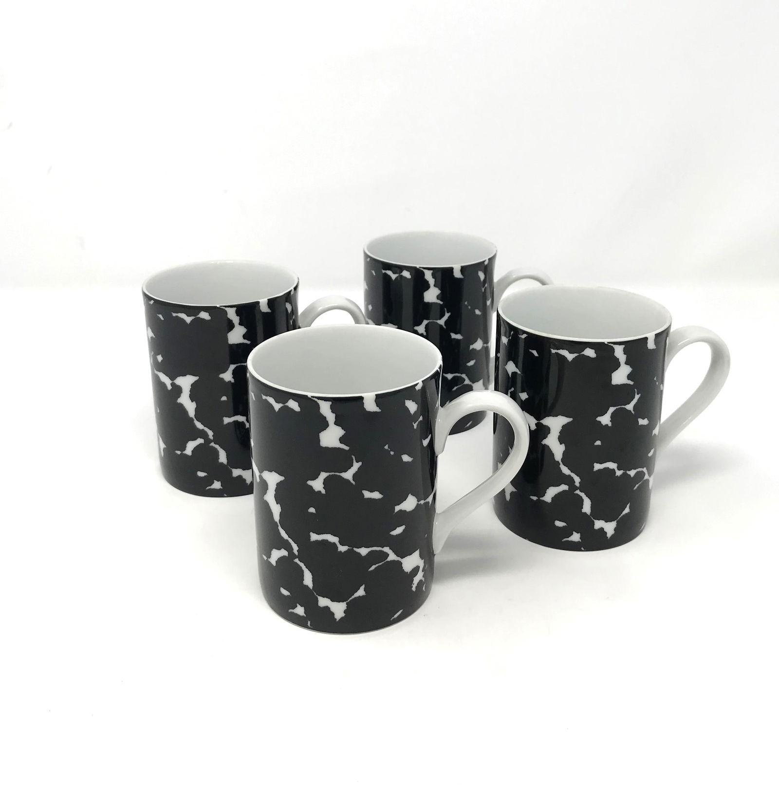 Swid Powell "Notebook" Pattern Coffee Mugs (4). (1 of 3)