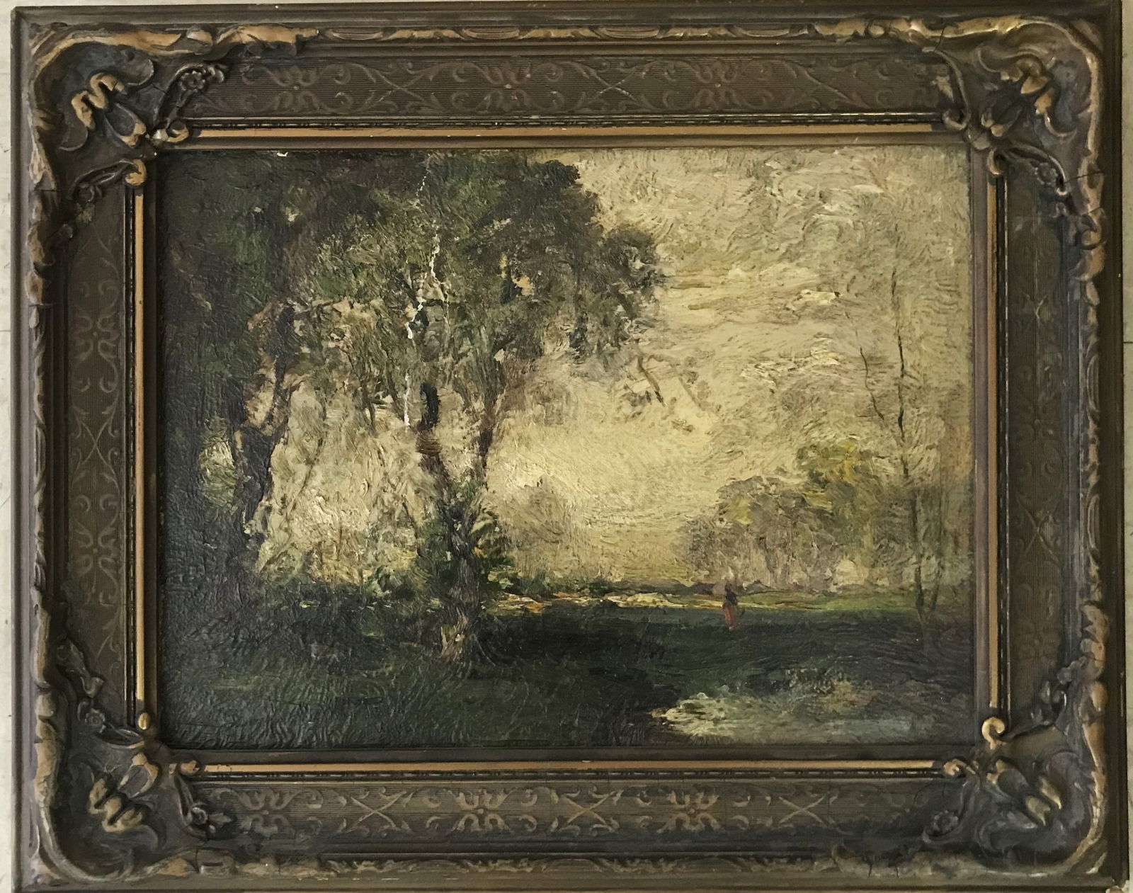 Douglas Arthur Teed (1864-1929) Oil on Board Landscape, c. 1916 (1 of 5)